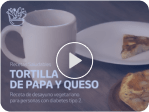Recetas saludables
Tortilla de papa y queso
