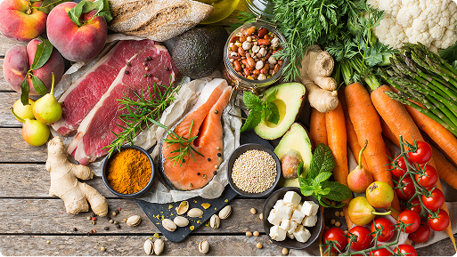 Comida real vs alimentación